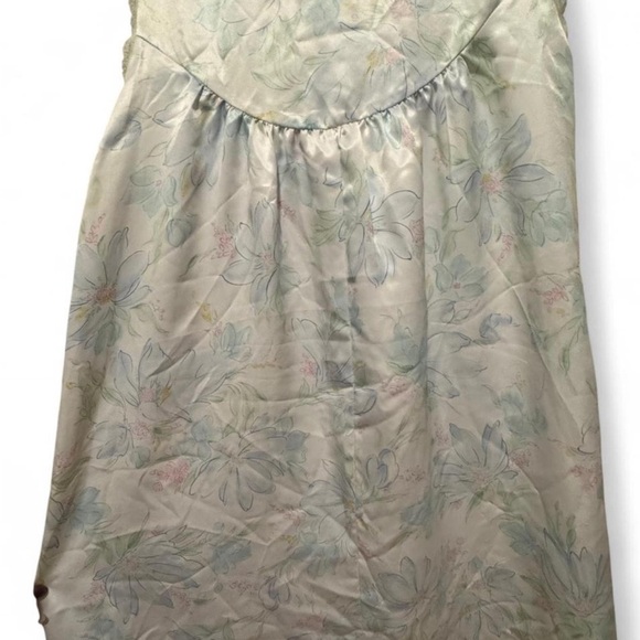 Vintage Eve Stillman Satin Nightgown NWT large - pristine condition - Picture 7 of 8